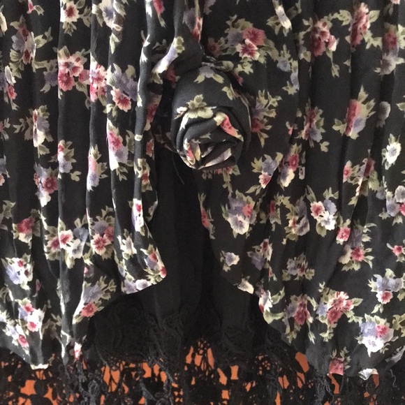 Angel Pie Lace Fringe Straight Skirt - Picture 3 of 7